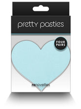 NS Novelties Pretty Pasties Heart I Assorted Nipple Cover 4 Pairs